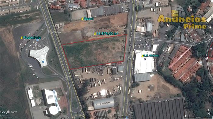 Área Comercial em Jacarei Parque Meia Lua R$ 21.000.000,00